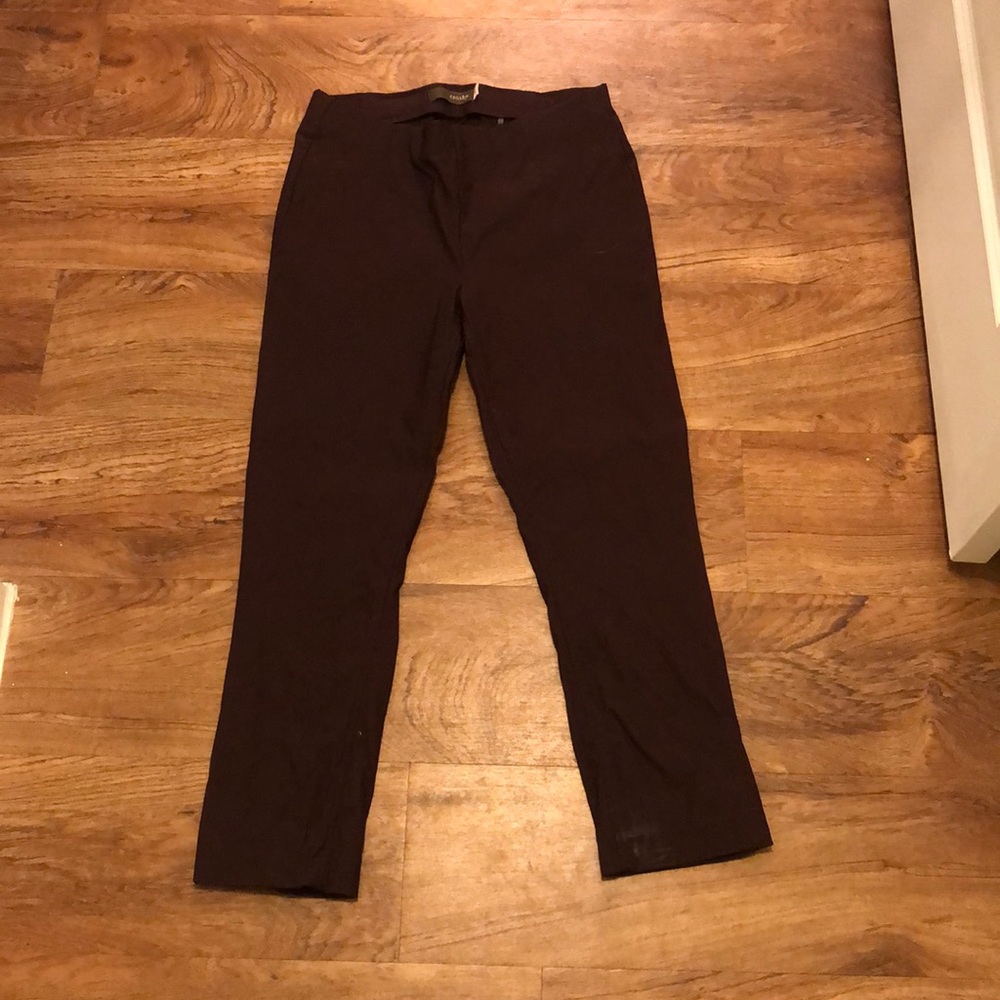 Crosby plum dress pants
